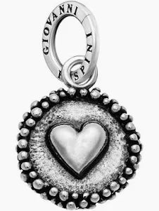 Charm Giovanni Raspini Cuoricino Perlage