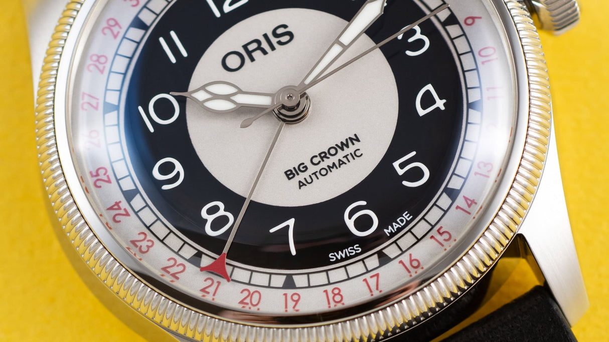 Big Crown Pointer Date Bullseye Automatico Pelle 38mm
