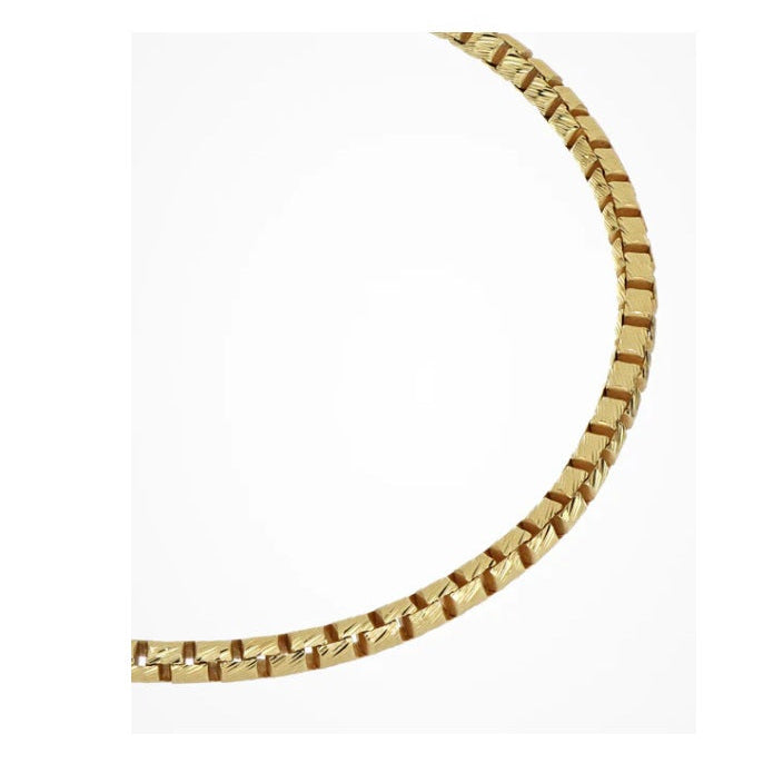 Bracciale in Argento Dorato Venetian Diamond