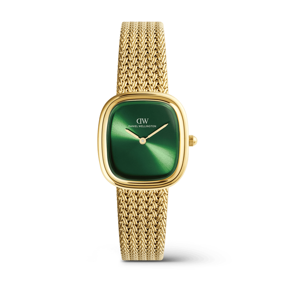 Margot Braided Mesh Emerald Gold 24mm