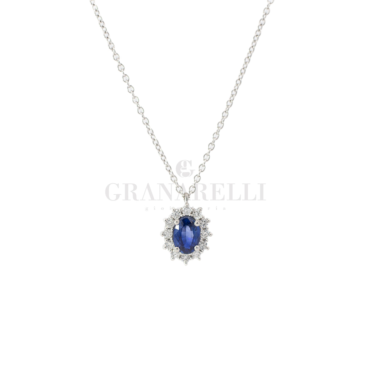 Collier émeraude "DROP"