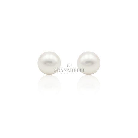 Orecchini Perla Ø 9/9,5 mm AKOYA-Orecchini-GRANARELLI-Gioielleria Granarelli