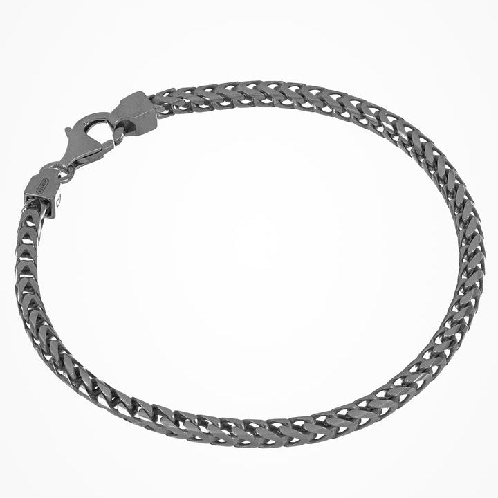 Bracciale in Argento canna di fucile Fish Bone