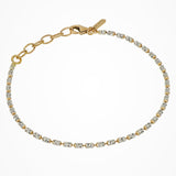 Bracciale in Argento Design Typhoon Oro Bianco e Giallo