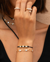 Bracciale Tessuto Daisy