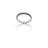Fedina Diamanti Neri 2.00kt in Oro Bianco-Anelli-CRIVELLI-Gioielleria Granarelli