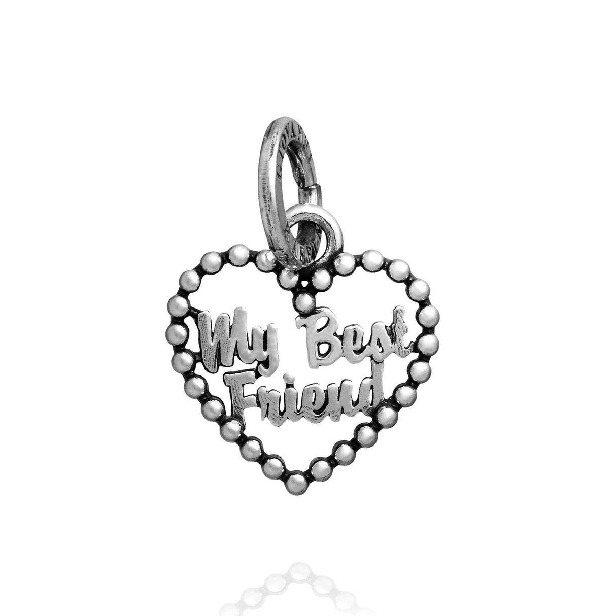 Charm Cuore "My Best Friend" - Argento 925