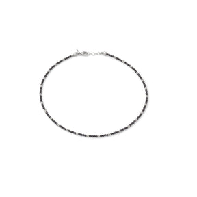 Collana Beat Spinello Nero in Argento-Girocolli-RASPINI-Gioielleria Granarelli