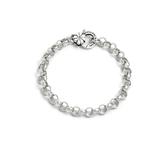 Bracciale Rolò Chiusura Quadrifoglio cm. 20