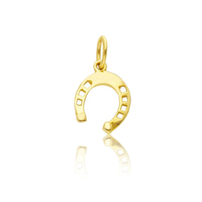 Ciondolo ferro di cavallo In Oro Giallo-Ciondoli-GRANARELLI-Gioielleria Granarelli