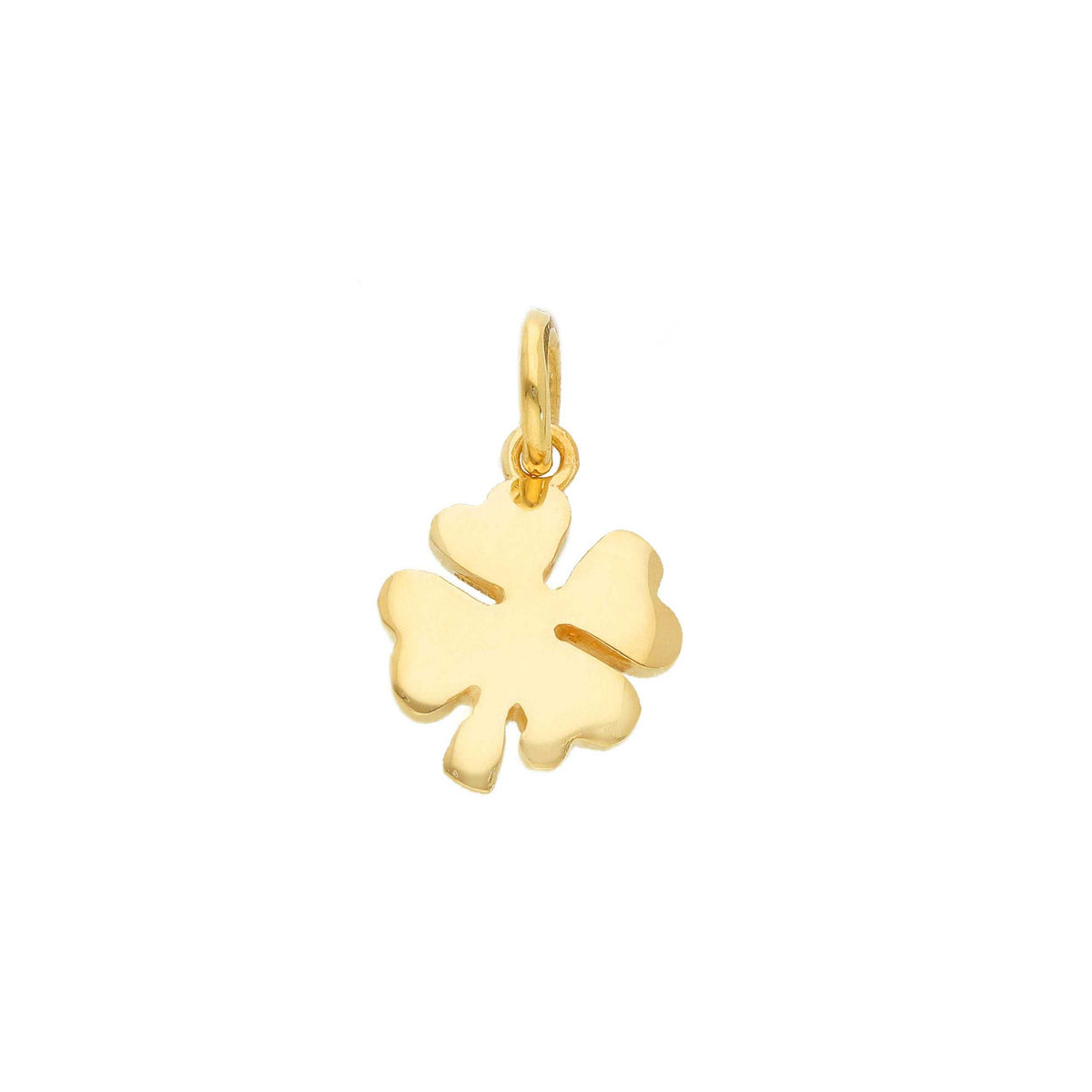 Ciondolo Quadrifoglio in Oro Giallo