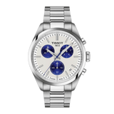 PR 100 40mm Quarzo Cronografo Acciaio Bianco