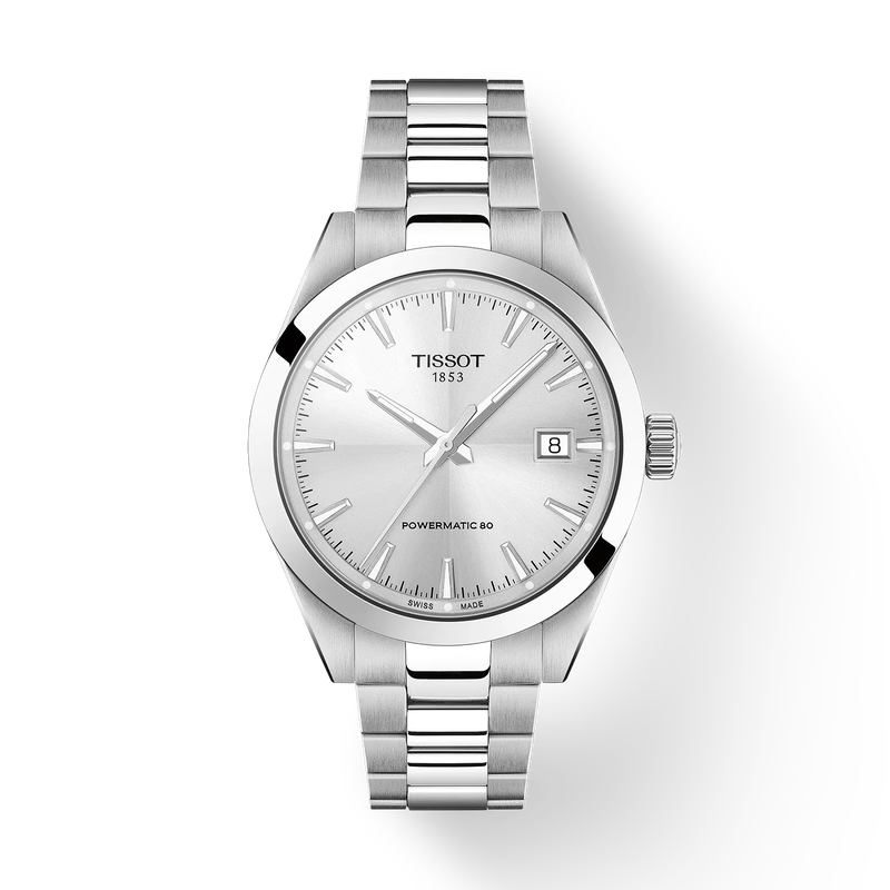 Gentleman Silver Acciaio 38mm