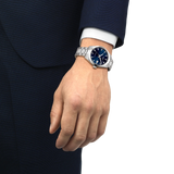 Gentleman Blu Acciaio 38mm