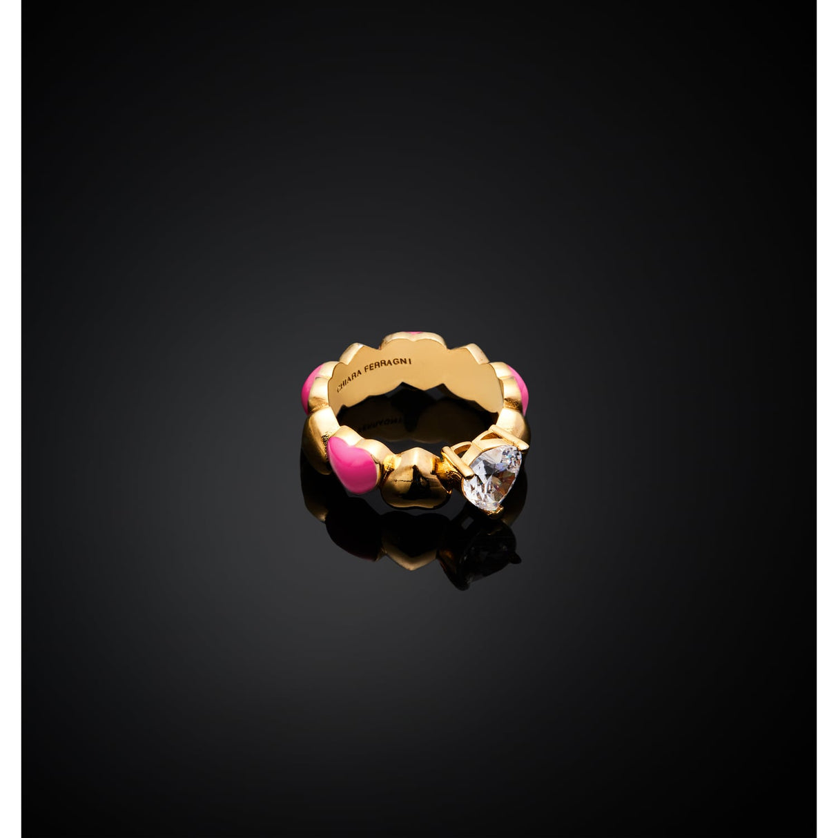 Anello Cuoricino Neon