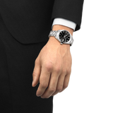 Gentleman Nero Acciaio 38mm