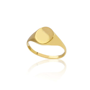 Anello Chevalier mini in Oro Giallo-Anelli-GioGio-Gioielleria Granarelli