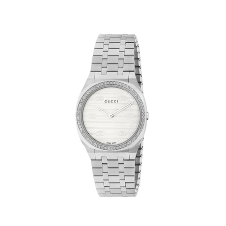 Orologi 25H Lady Acciaio 30mm GUCCI