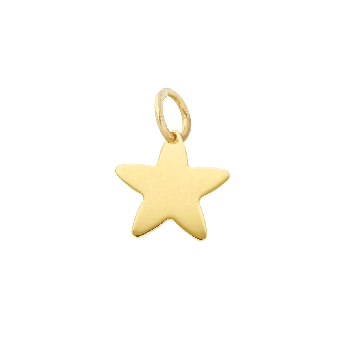 Ciondolo Stella in Oro Giallo