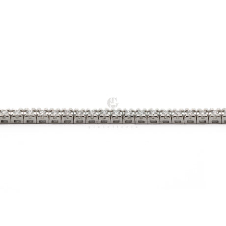 Bracciale Tennis Oro Bianco Diamanti 0.90kt-Bracciali-CRIVELLI-Gioielleria Granarelli