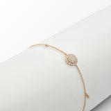 Bracciale Light Piastra Pavè In Oro Rosa-Bracciali-CRIVELLI-Gioielleria Granarelli