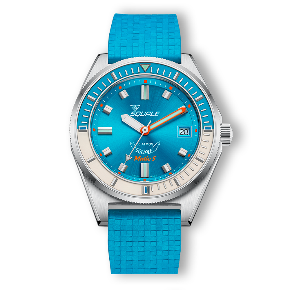 Matic S Light Blue Mosaic Rubber