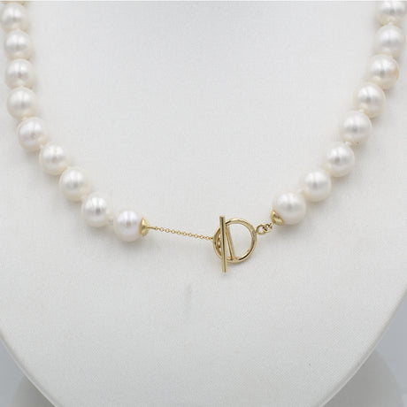 Girocollo perle In Oro Giallo-Girocolli-GioGio-Gioielleria Granarelli