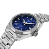PRC 100 Solar Quarzo 34 mm Blu Acciaio