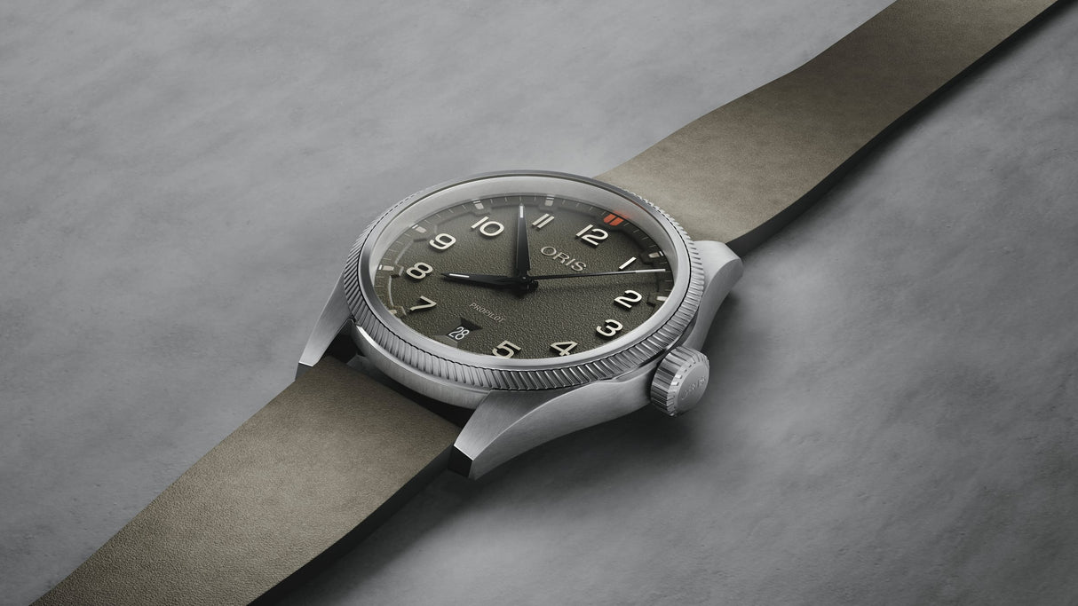 ProPilot Date Automatico Verde Pelle 41mm