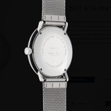Max Bill Kleine Automatic Quadrante Argento Cinturino Acciaio