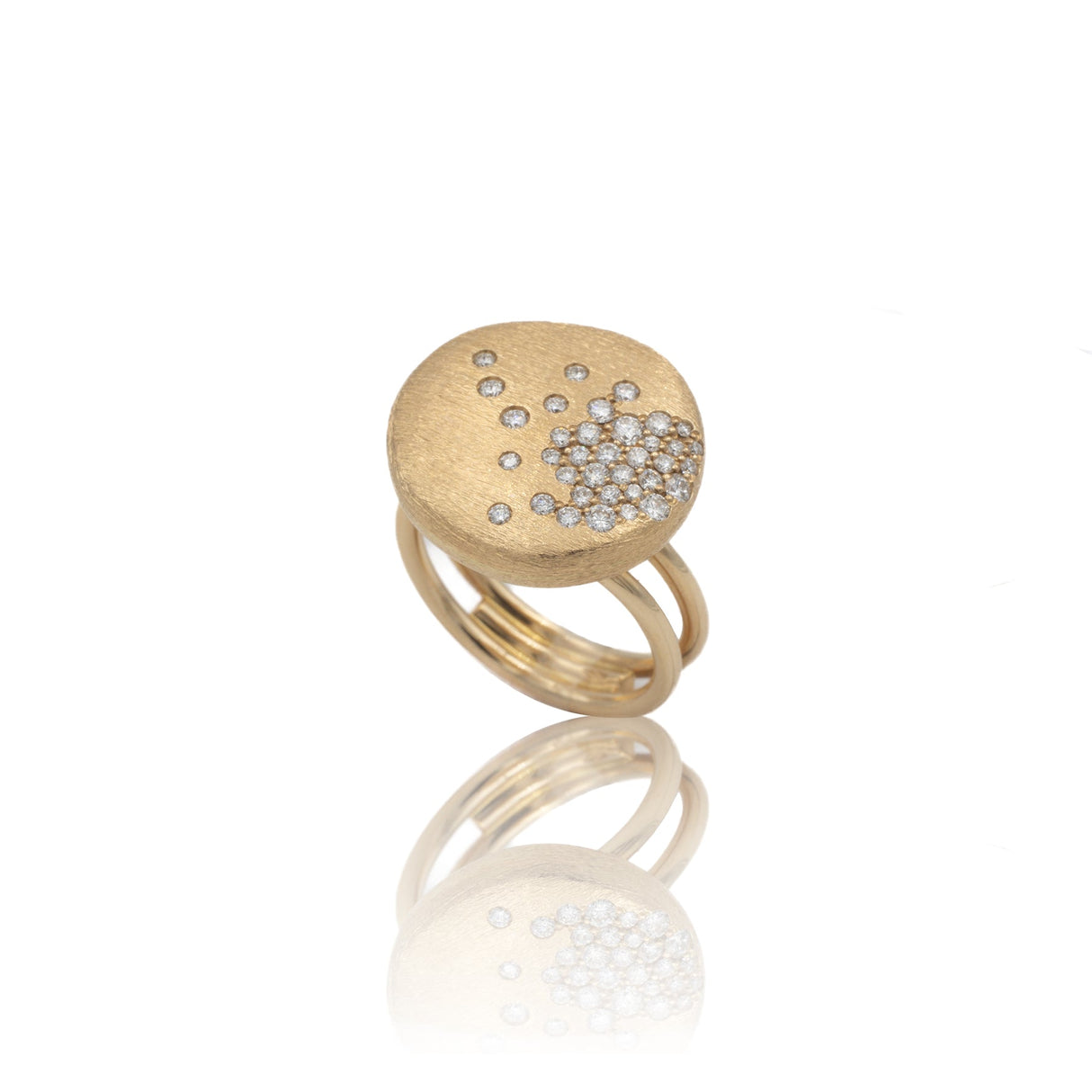 Anello Crivelli in Oro Rosa e Diamanti-Anelli-CRIVELLI-Gioielleria Granarelli