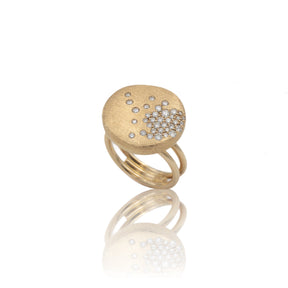 Anello Crivelli in Oro Rosa e Diamanti-Anelli-CRIVELLI-Gioielleria Granarelli