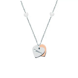 B 0.01 COLLE HEART 9KT