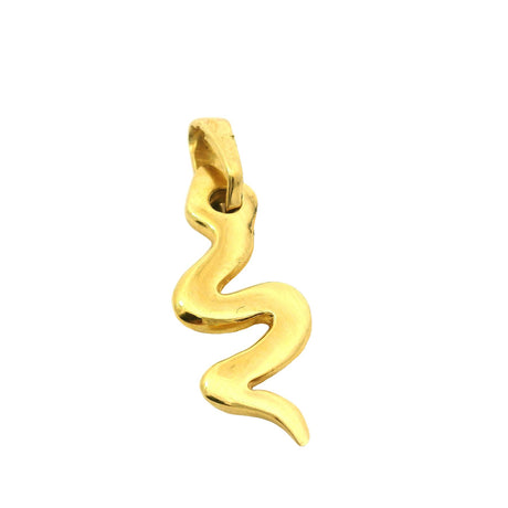 Ciondolo serpente in oro giallo-Ciondoli-GRANARELLI-Gioielleria Granarelli