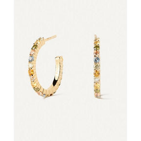 ORECCHINI A CERCHIO RAINBOW-Orecchini-PDPAOLA-Gioielleria Granarelli