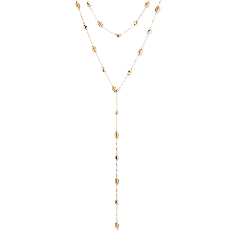 Collana Saba Ovaline Setate 120 cm