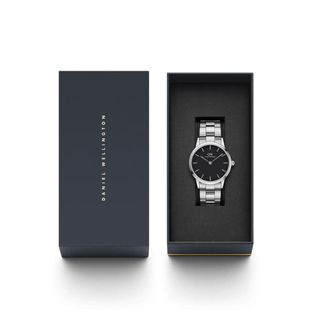 Iconic Link 32mm Silver-Orologi-DANIEL WELLINGTON-Gioielleria Granarelli