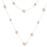 Collana Saba 120 cm con Sfere Setate