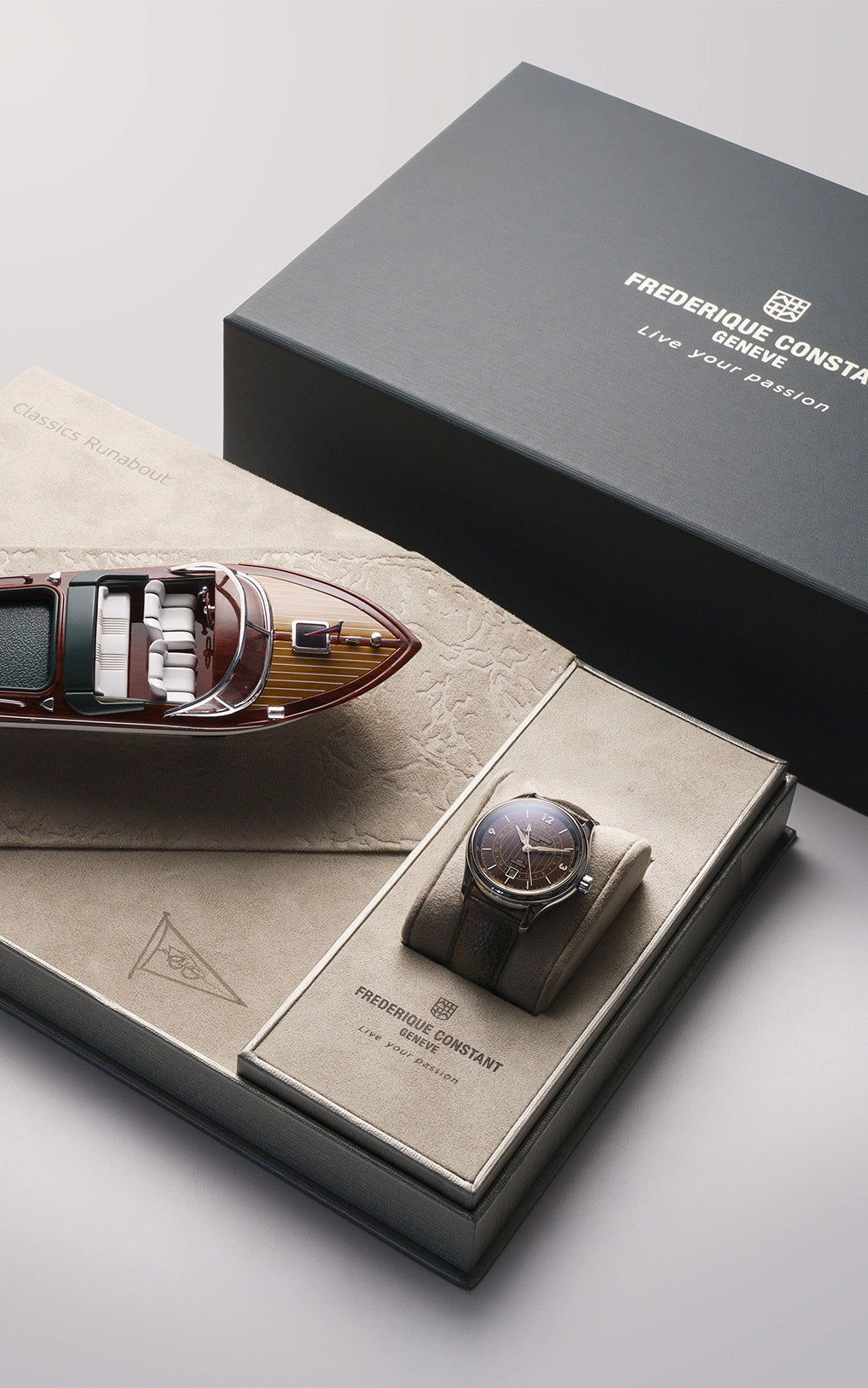 Classics Runabout Automatico GMT Marrone Ediz.Limit.