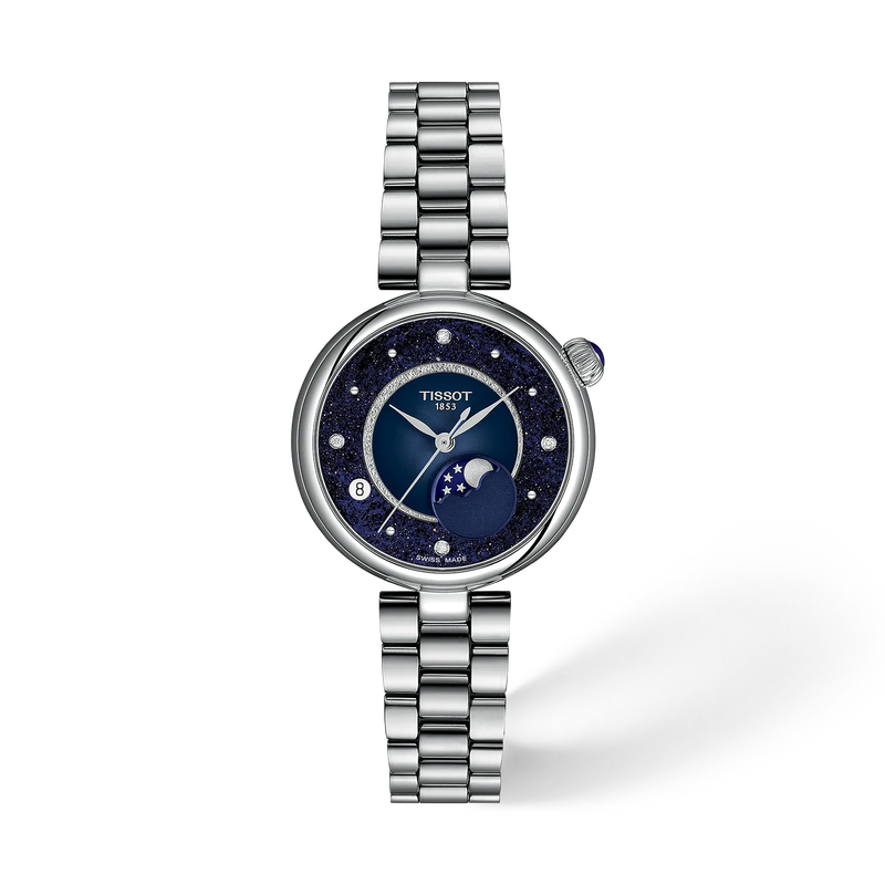 Tissot Desir 29,6mm Blu con Diamanti