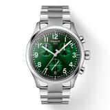 Chrono L Quarzo Verde Acciaio 42mm