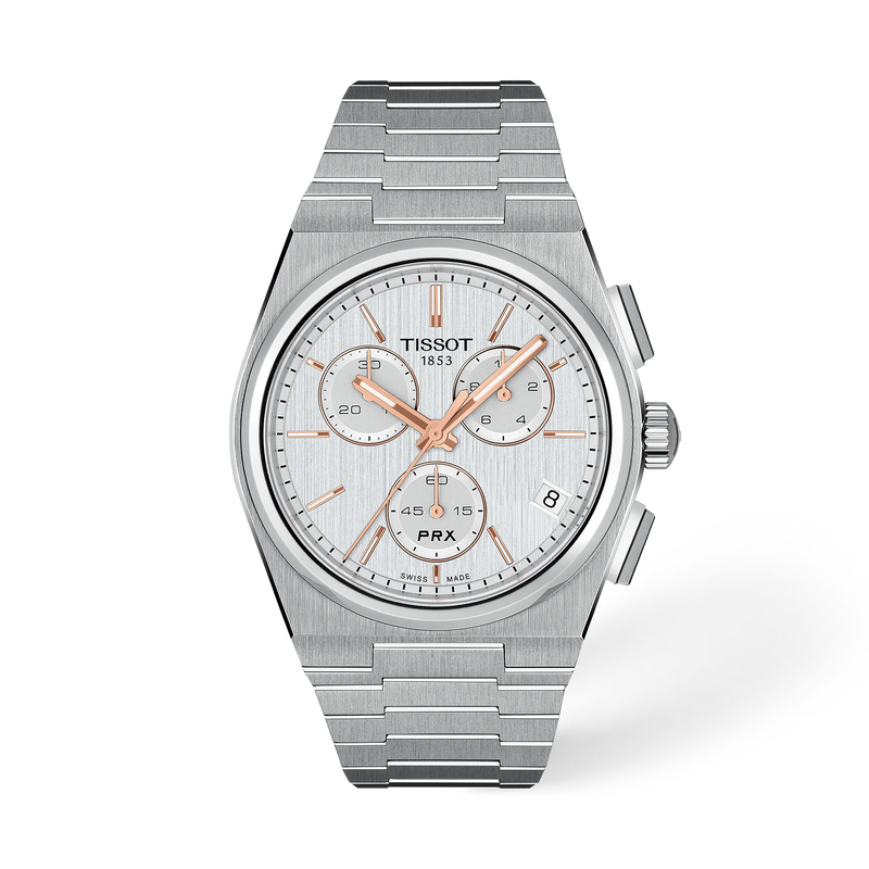 PRX Cronografo Quarzo Argento 41 mm