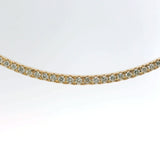Collana barretta Ovale di diamanti in Oro Rosa-Girocolli-GRANARELLI-Gioielleria Granarelli