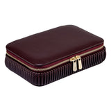 Astuccio Portagioie Bella Zip Bordeux