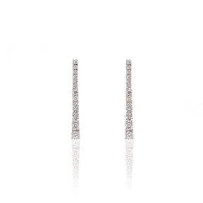 Orecchini Tennis Pendenti Diamanti Bianchi-Orecchini-GRANARELLI-Gioielleria Granarelli