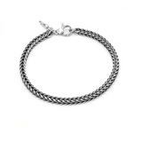 Bracciale Treccia Quadra cm. 21