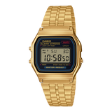 Casio Iconic Vintage Digitale Nero Dorato
