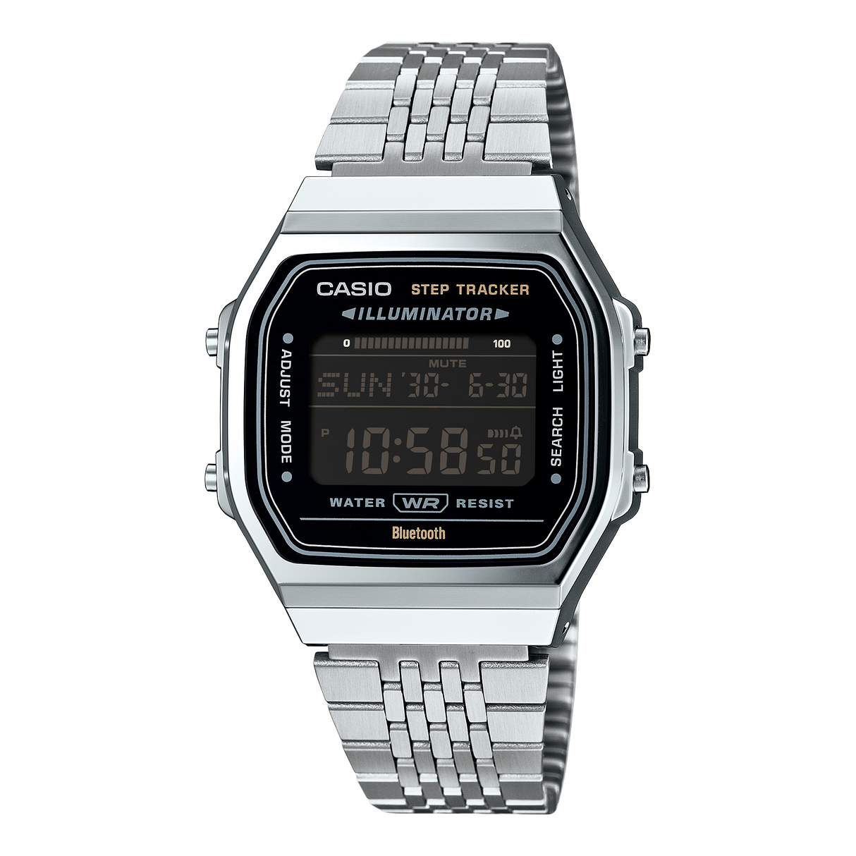 ABL-100 Nero Acciaio-Orologi-CASIO-Gioielleria Granarelli