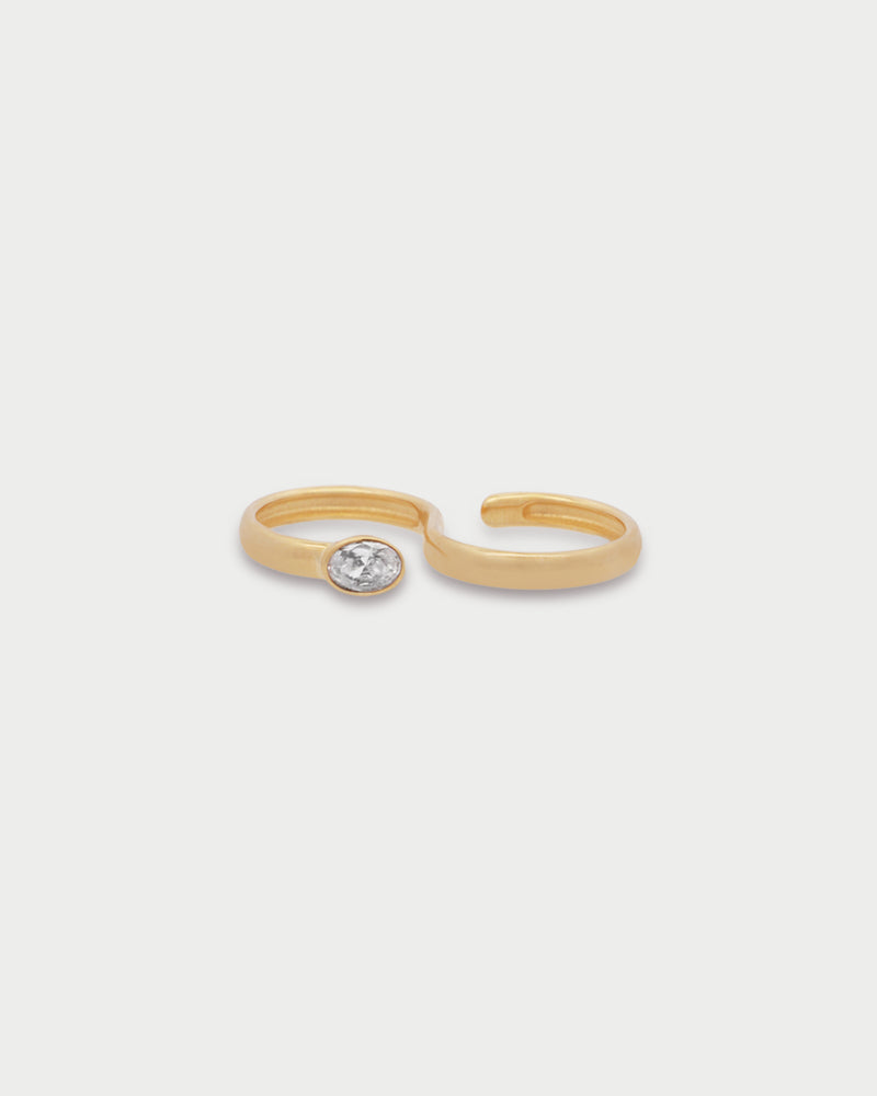 Anello Infinito Oval Cut