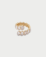 Anello Contrariè Oval Cut
